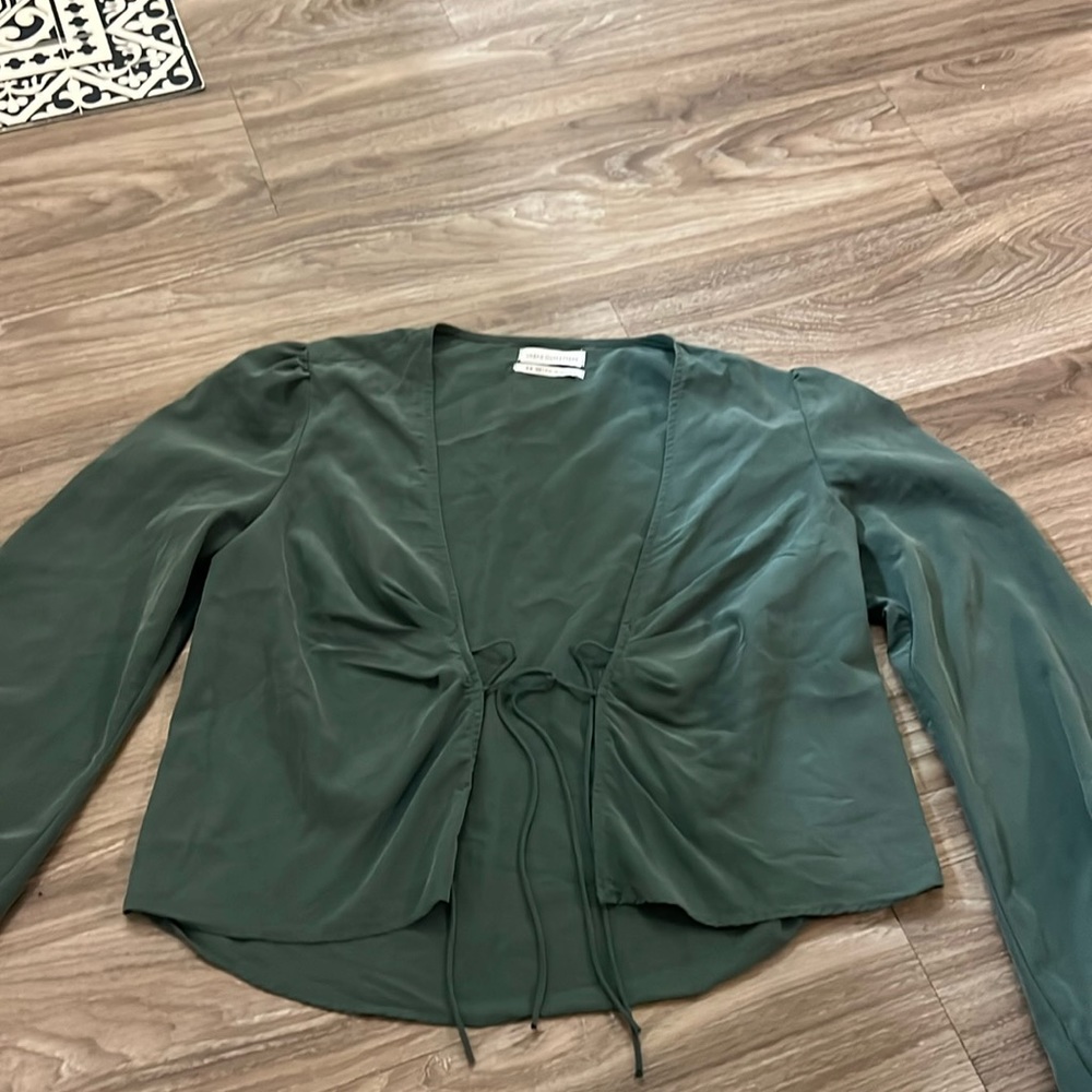 Urban Outfitters Green Open Top